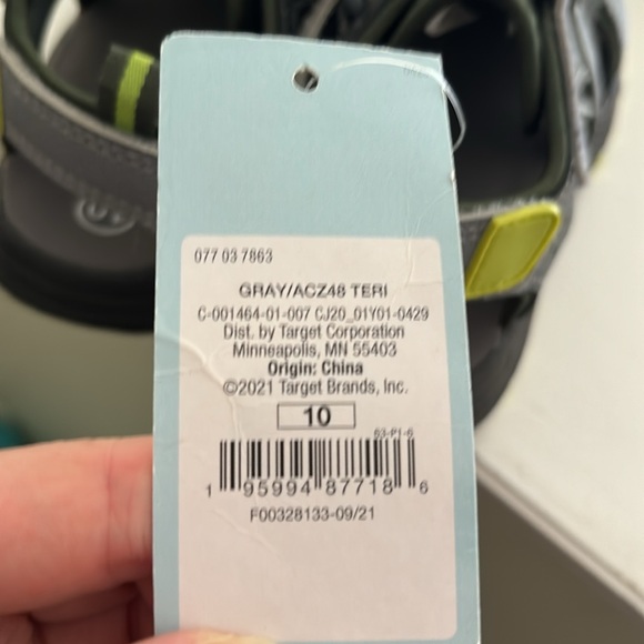 Brand new Cat & Jack Sandals size 10 - Picture 5 of 5